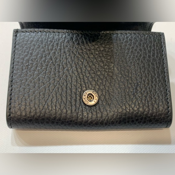 Gucci Dionysus Black Leather Card Case - Picture 7 of 11